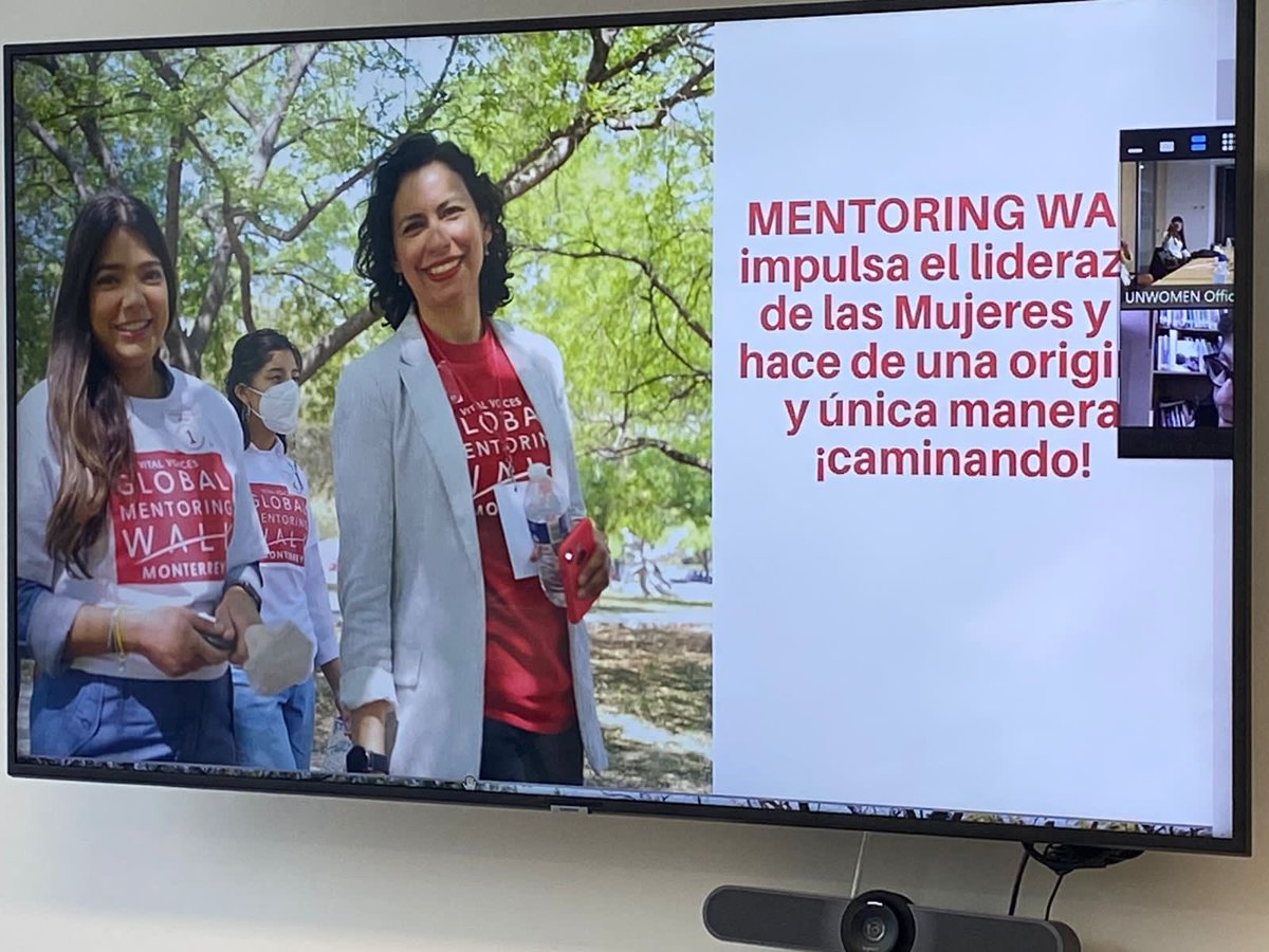 mariaacciona's tweet photo. Que gusto re-encontrarme con mis Queridas Colegas del #GASC en esta reunión tan enriquecedora , donde tuve la oportunidad de compartirles los resultados de #MentoringWalkMTY 

Gracias @BelenSanzLuq y a todo el equipo de @ONUMujeresMX  por este cálido re-encuentro! 

#SheForShe https://t.co/6BL6GXCM96