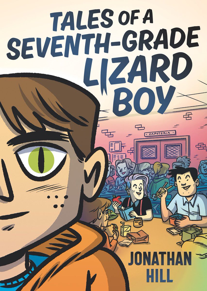 Woohoo!!! @oneofthejohns is one of my favorite people so I can’t even be jealous of him for creating one of the best graphic novels ever! Happy book birthday Lizard Boy!!!