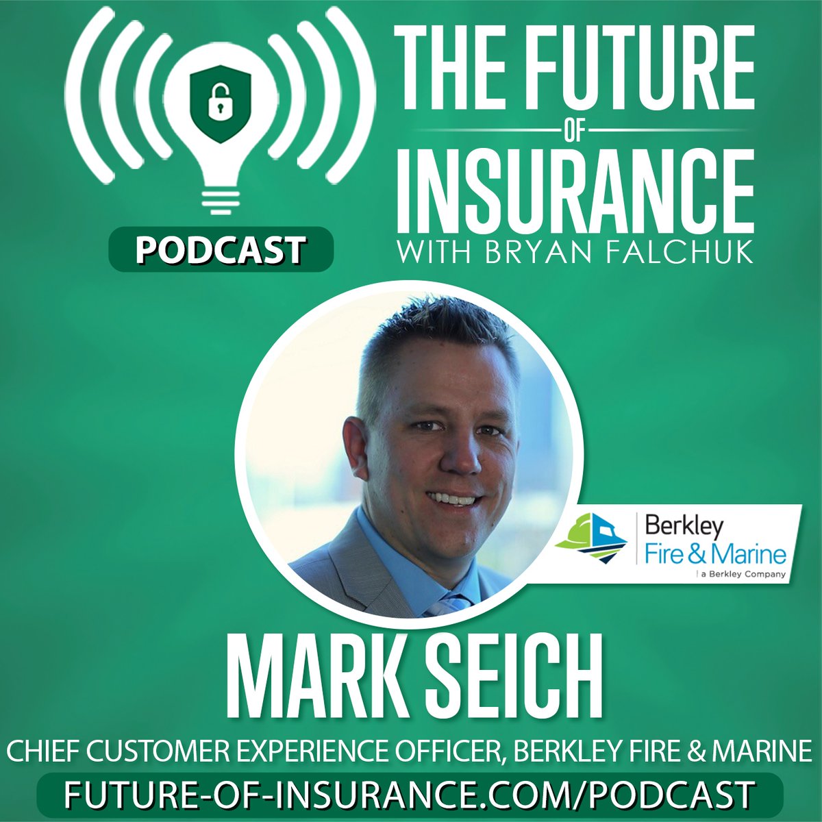 Mark Seich, CXO Berkley Fire &amp; Marine shares where #SpecialtyLines is on the #CX journey &amp; why it matters even in such a complex space on The #FutureofInsurance.

Check out Mark at future-of-insurance.com/podcast/markse…

#insurance #specialtyinsurance #customerexperience #customerjourney