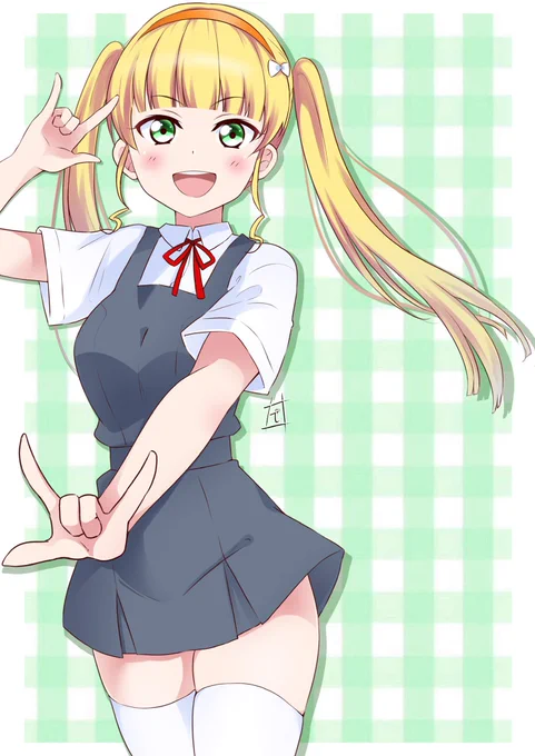 ツインテったらツインテよ #平安名すみれ生誕祭2022   #LieIIa 