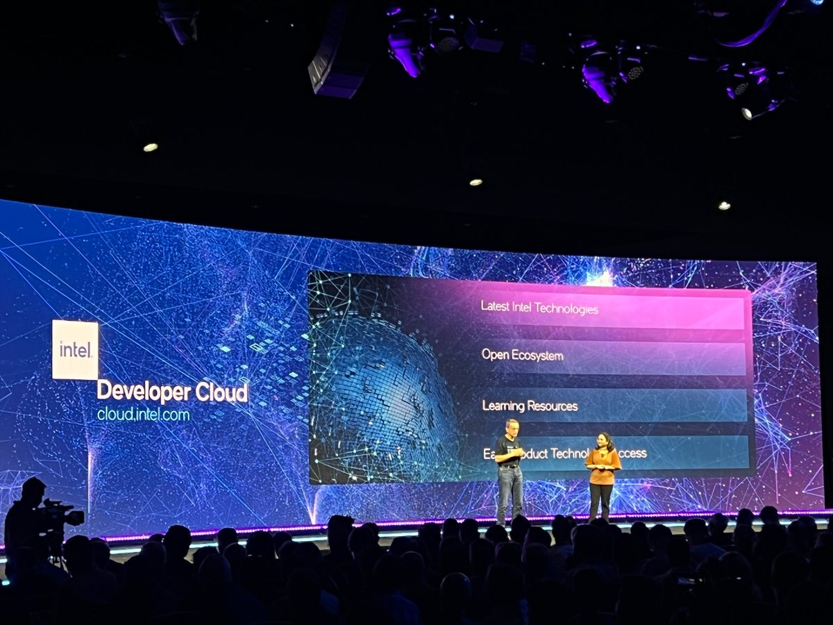 It was super exciting to hear Pat Gelsinger announce Intel Developer Cloud at Intel Innovation 2022 this morning: It provides developers access to the latest and greatest Intel hardware and software innovations ahead of the official product release. Very proud of the team!