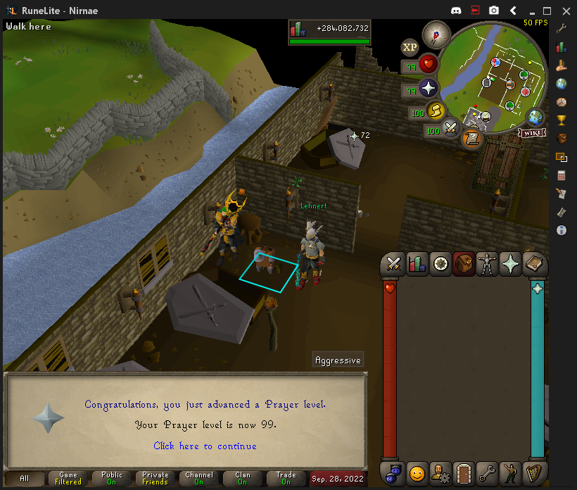 NirnaeOSRS's tweet photo. Buried my last victim.
@LehnertJanick and @Jaydrophenia will be my witnesses.
Prayer 99 ✅ 13/23
#OSRS #OldSchoolRuneScape #99Prayer #prayedthepainaway https://t.co/IJFttVJdzc