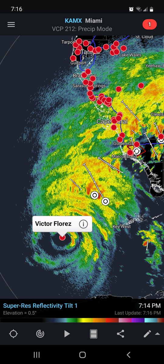 TAStormChasing's tweet image. Victor's in it to win it 😄 
#HurricaneIan #radarscope