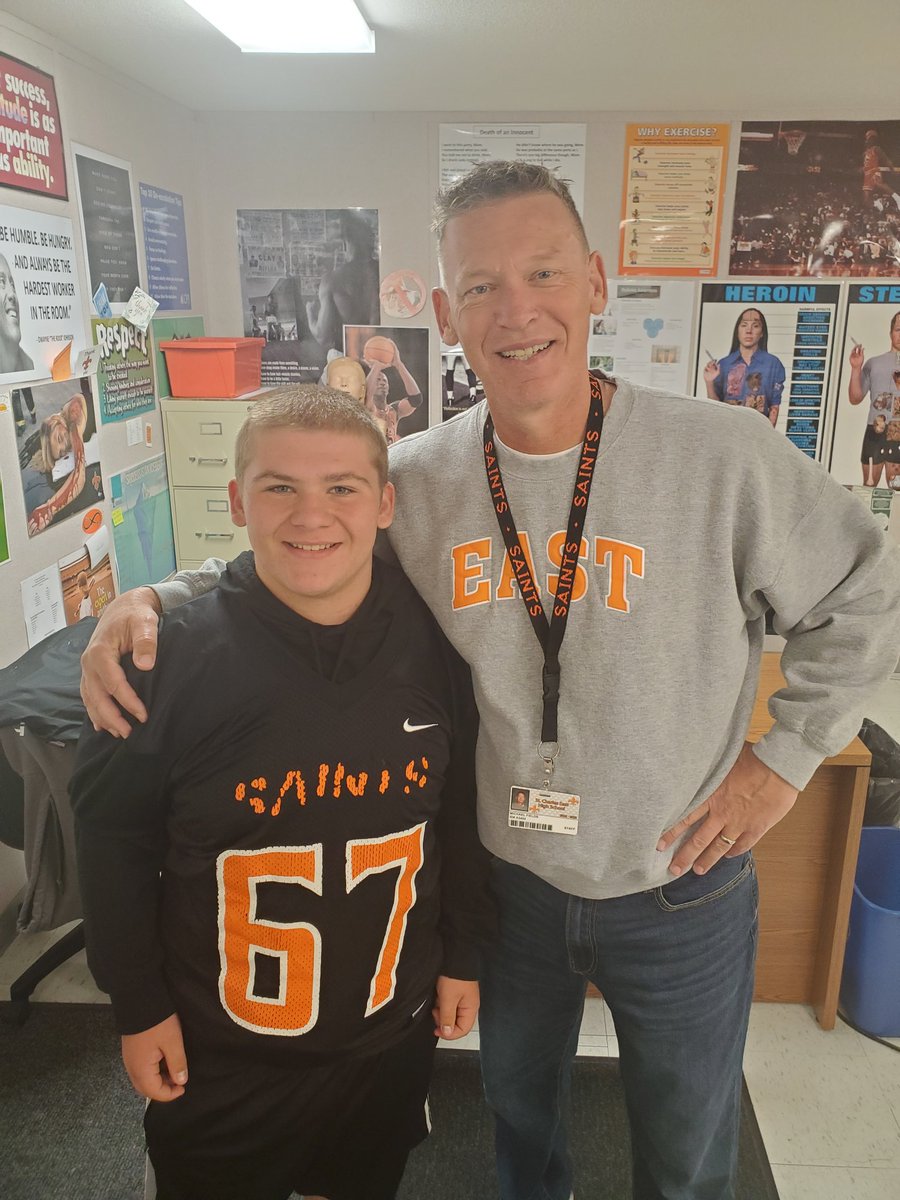 Thanks Mr. Fields for being such an outstanding teacher! <a href="/bino2136/">Anthony Rubino</a> <a href="/CoachPossley/">Nolan Possley</a> <a href="/JeffKolker9/">Jeff Kolker</a> <a href="/stcefbparents/">Saints</a> #thankyouSTCEstaff
