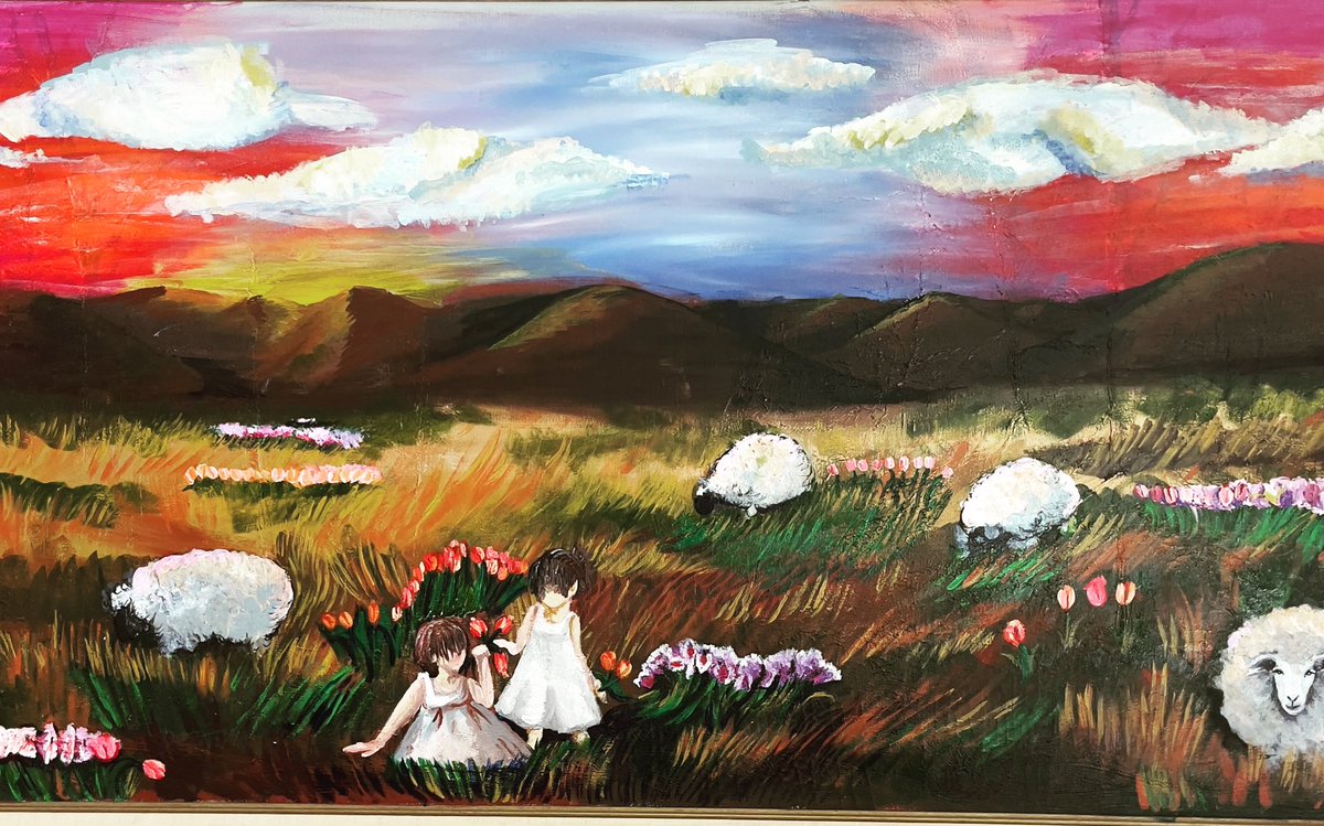 anna_squigal's tweet photo. Add on to another collection, inspired by my view and vacation. #nft #NFTCommunity #Artists #painting #painter #art https://t.co/jUjMq6jzF1