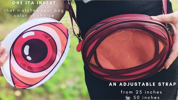 Did you know that the strap on the VISUALeyes bag adjusts to be the size of either a fanny pack OR a cross body bag? Talk about versatility! Check out my lovely 🦵starter here! kickstarter.com/projects/cloud…