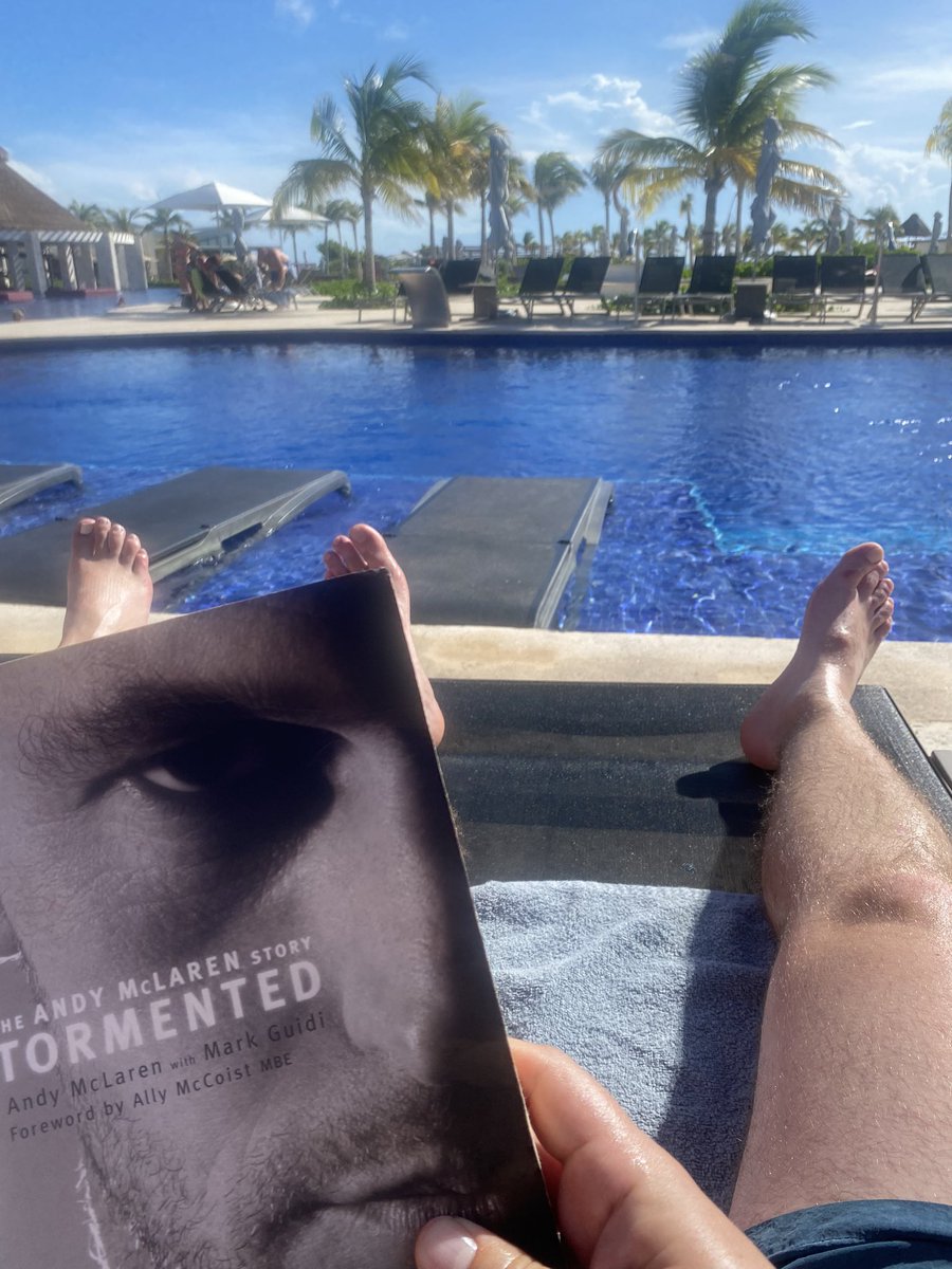Some good holiday reading, some man for changing his life around and what a player for the Killie <a href="/andymclaren7/">Andy McLaren</a>. Still needs to practice his golf right enough 😂🏌🏾‍♂️
