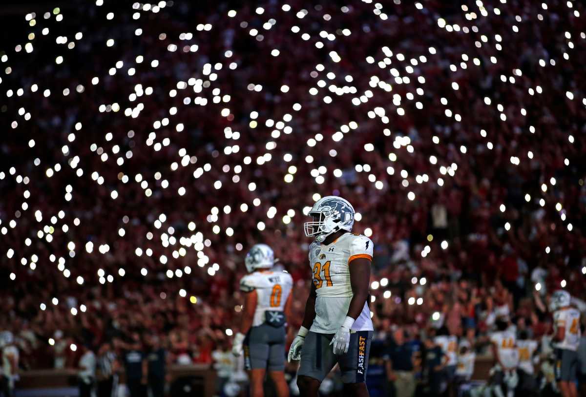 Oklahoma Breakdown and In the Air Tonight have been used as songs to play as the end of third quarter song at Owen Field. What song would you choose?