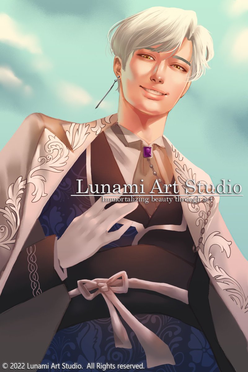 LunamiArtStudio's tweet photo. Bday Gift for our most valued client @MariseRyo ! 

#Vtuber #ENVtuber #VtuberUprising #HBRyoMarise https://t.co/mKAHmDcYvf
