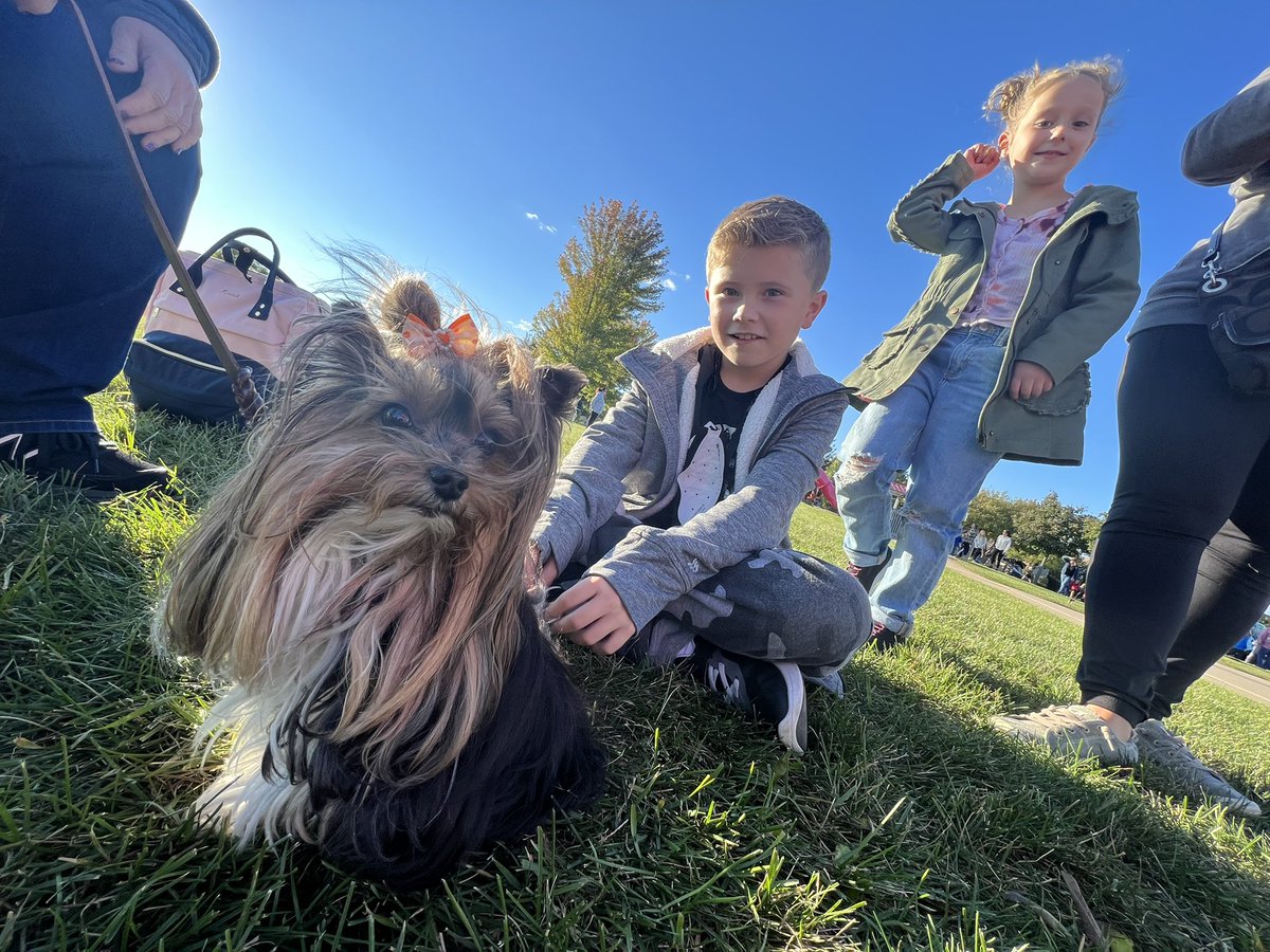 WOW!! What an amazing turnout for the #YorkvilleStoryWalk grand opening! Kids, adults, ice cream, therapy dogs, books, and smiles were all around tonight for the event. Congrats and thanks to <a href="/YEF115/">YEF 115</a> and <a href="/CityofYorkville/">City of Yorkville</a> for all your work for the community.