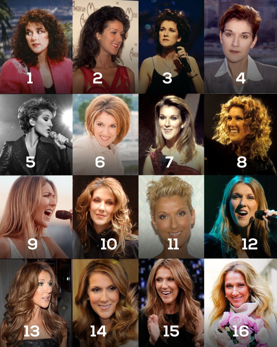 out of all celine dion's iconic hairstyles throughout the years, what is your favourite? quote this tweet or leave a comment down below with your answers!