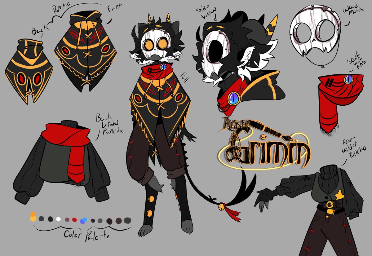 hollowcreation_'s tweet photo. When doing the dnd commission I wanted to turn my character into a dnd / cryptid inspired type design what you guys think #dnd #characterdesign #oc #originalcharacter #charactersheet #vtuber #ENVtubers #cryptidvtuber #vtubersheet #vtubercharactersheet #demonvtuber #DnDcharacter https://t.co/gfHDzanVwP