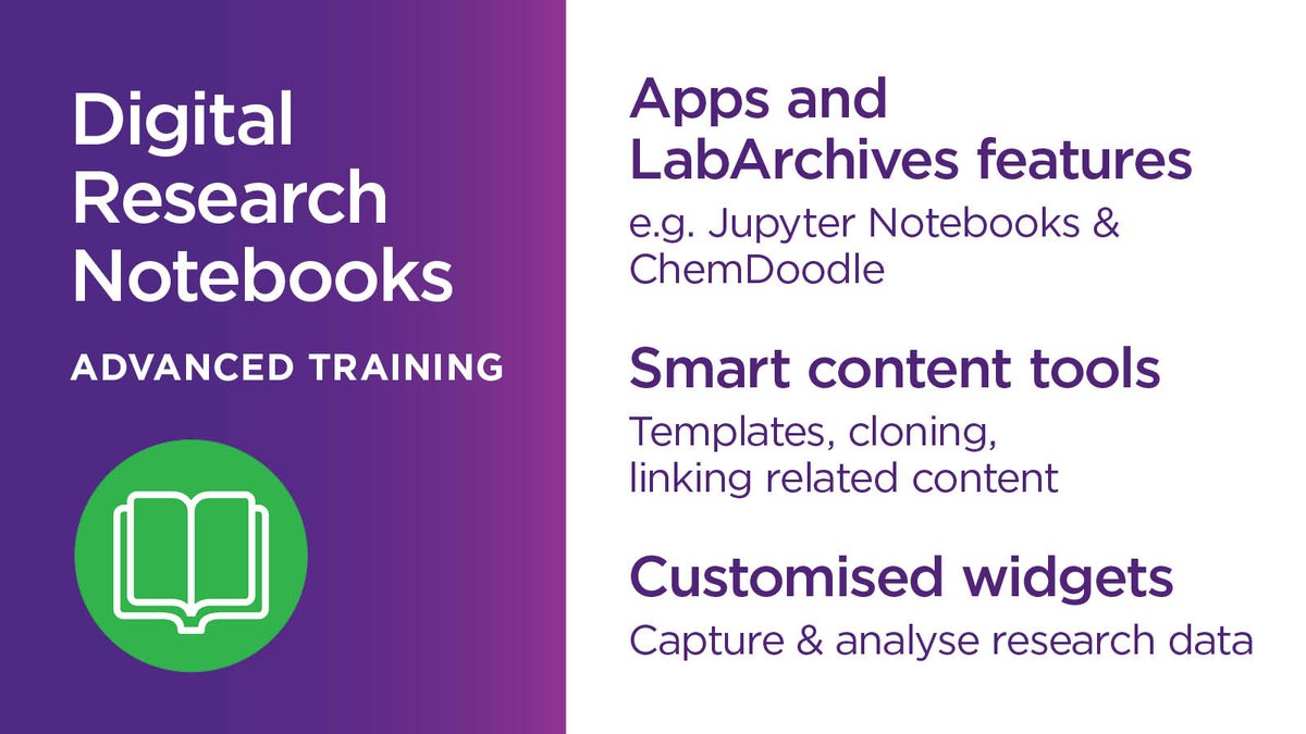 UQ_Library's tweet photo. β¨ Digital Research Notebooks β¨
We're running 3 advanced workshops to take your DRN skills to the next level!
π
Thu 24 November
π» Online
π https://t.co/W3jzcWKLVs
@UQ_News @UQMedicine @UQHealth @IMBatUQ @QldBrainInst @UQ_CAI @UQ_EAIT #UQRDM #UQDRN https://t.co/szlb2ervNN