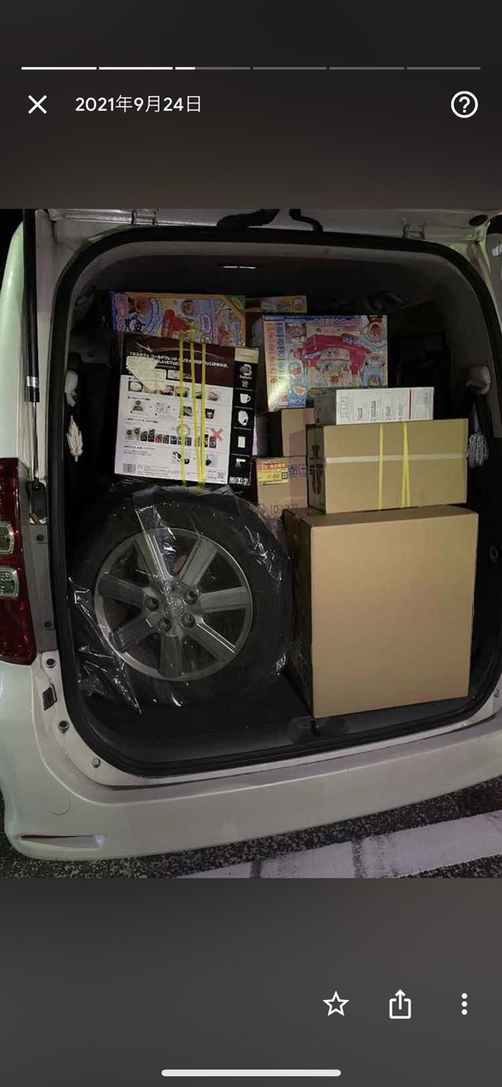 koujisedori's tweet photo. 去年の９月は高速道路でタイヤパンクしたんだな。

@tttaaaooo777 

JAFの人に何屋さんですかって聞かれたな🥺

ご安全に✨ https://t.co/wT6vd7swD5