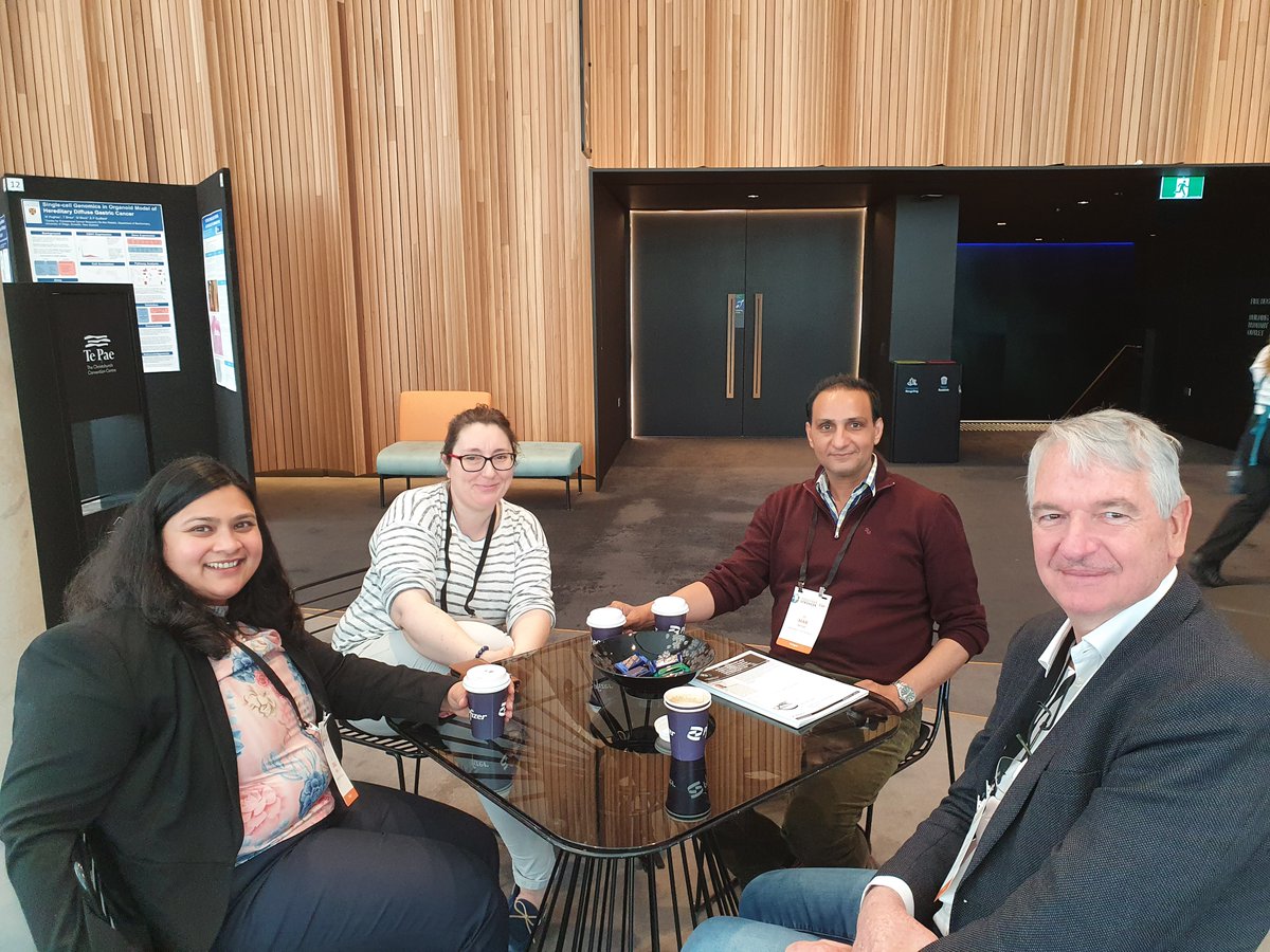 Makmedicine's tweet photo. Gynaecological Cancer League at NZSO Conference 2022 held at Te Pae, Ōtautahi. It was a great experience listening to eminent clinicians and scientists and a thoughtful discourse on the complexity and challenges in gynaecological cancer management. #gynaecancer #clincialresearch https://t.co/czi1Tipfw2