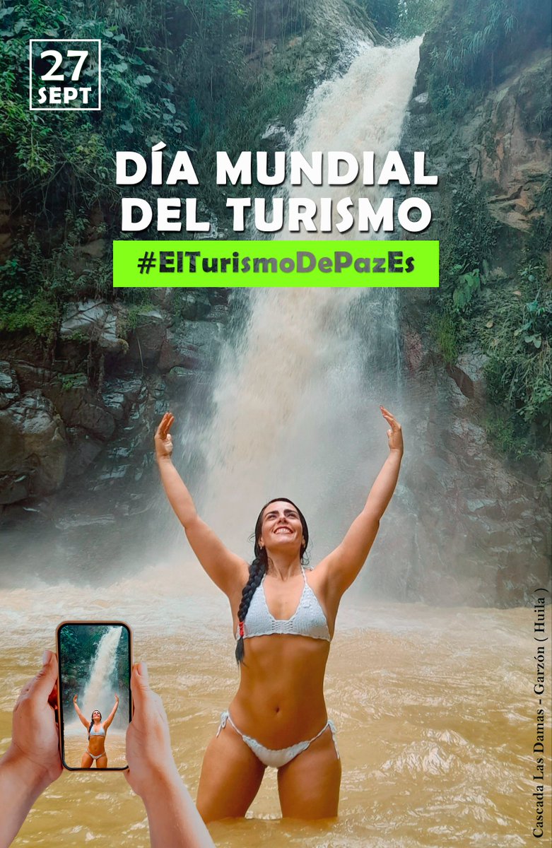 #DíaMundialdelTurismo Hoy celebramos el Día Mundial del Turismo en nuestro país 🇨🇴, destacando la importancia de su valor social, cultural, económico y ambiental. #ElTurismoDePazEs 
 
¿Cómo #Colombia se puede volver potencia mundial del turismo?

#Ecoturismo #TurismoSostenible