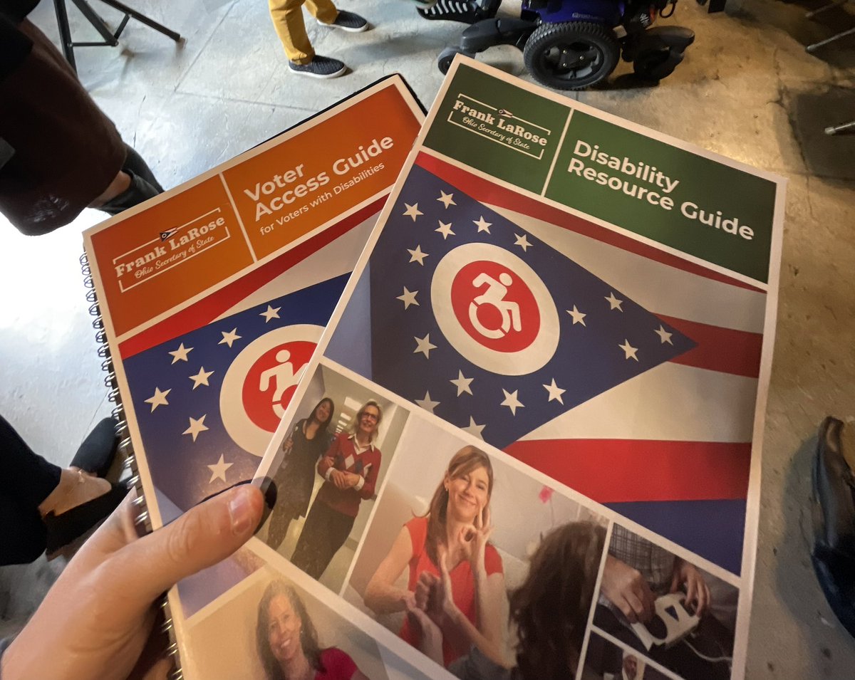 KennethCHenning's tweet photo. @LADD_Inc -Thanks for hosting tonight’s Town Hall! Since taking office in 2019- #OHSOS @FrankLaRose has advocated for all Ohioans to have accessible BOEs and voting locations. We will always continue this advocacy! 
@VoteHamCoBOE @AliTrianfo #StateofDisabilityTownhall https://t.co/pocF4OudeF