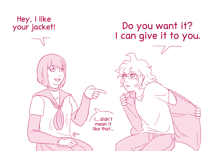CeciDibujera's tweet photo. โ๏ธ Komanami week day 5 ๐ธ
Beta designs
(A simp) https://t.co/9QtYfboYFp