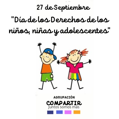 AgrupacinCompa1's tweet photo. 27 Septiembre 22 | "DIA DE LOS DERECHOS DE LOS NIÑOS, NIÑAS Y ADOLESCENTES" 👶🧒👧👱‍♂️👱‍♀️

En 1990 se sancionó la Ley N° 23.849 que puso en vigencia la Convención sobre los Derechos del niño, niña y adolescentes. https://t.co/MCg9as2QFX