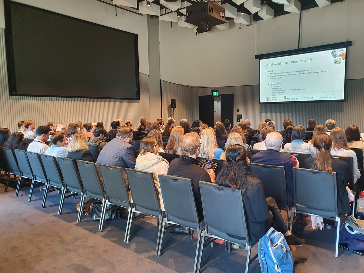 Makmedicine's tweet photo. Gynaecological Cancer League at NZSO Conference 2022 held at Te Pae, Ōtautahi. It was a great experience listening to eminent clinicians and scientists and a thoughtful discourse on the complexity and challenges in gynaecological cancer management. #gynaecancer #clincialresearch https://t.co/czi1Tipfw2