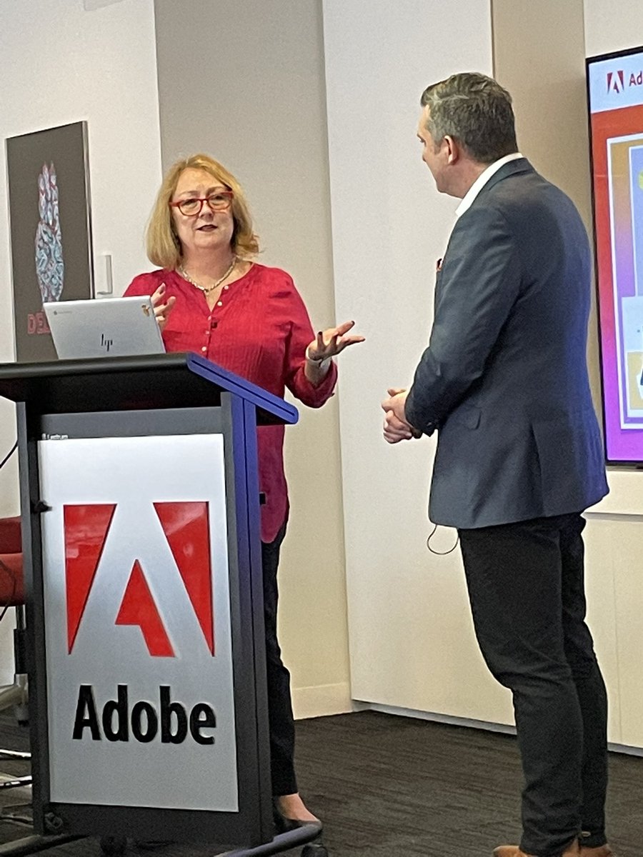 Some of my fav creatives at Adobe Education Summit #AdobeEduCreative