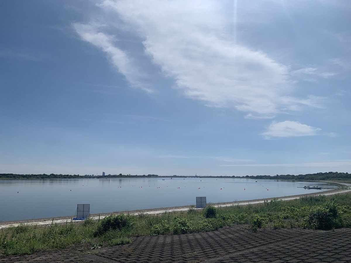 栃木国体まであと3日🚣‍♂️
会場入りしました！

とにかく広い！1レーンも広くて感動しております🥹

とにかく安全第一で楽しみます！