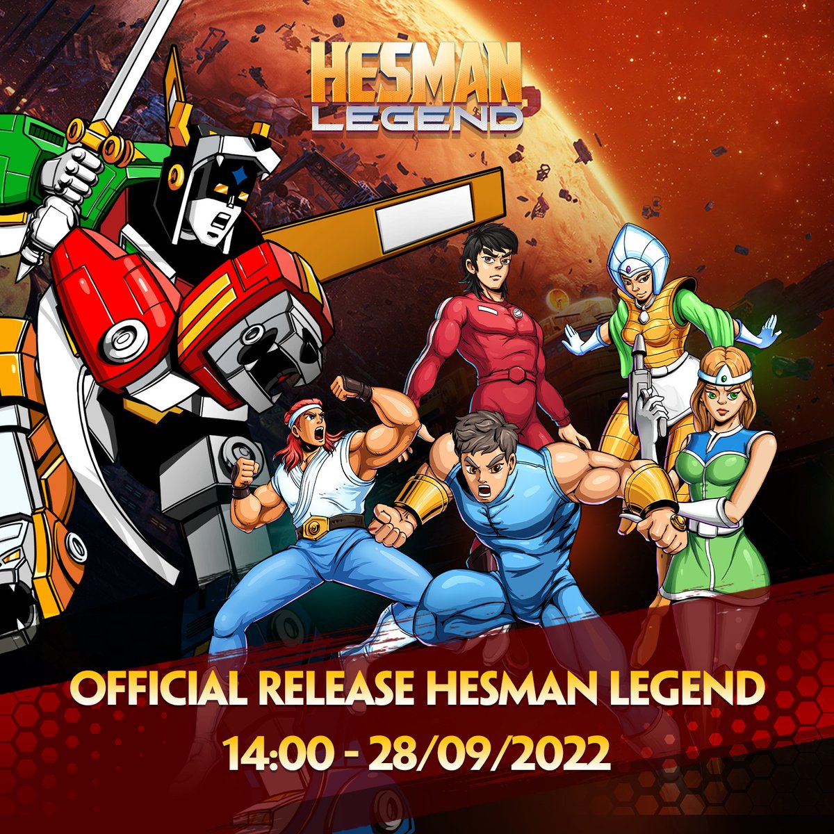 HesmanLegend's tweet photo. 🔥 #HESMAN MAINNET ANNOUNCEMENT - September 28, 2022 🔥

💥 What you have been waiting for and waiting for has finally come. Let's warm up, guys!
Mainnet will be officially launched, right after the server update time at 14h - 15h30.
Details: https://t.co/iFQR6pLWUm https://t.co/HYzZfFnisC