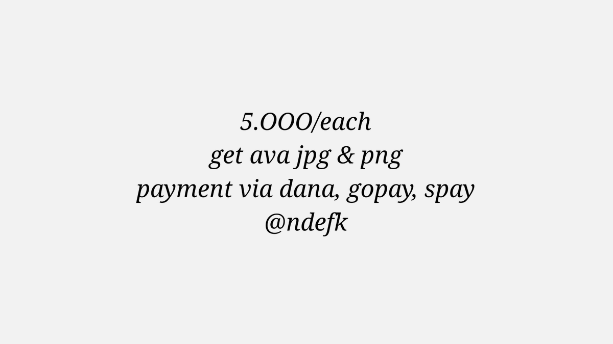 bazek's tweet image. help retweet please? thankyou! 

hayii, aku ada layout ready stock gg dan ulzzang nih. price only 5k/ea get ava jpg n png, payment only via dana gopay dan spay yaapss. 
bisa req no fee tambahan (foto dari cust) kalau dari aku +1k. cuss di angkut :3

#zonaba #zonauang #zonajajan