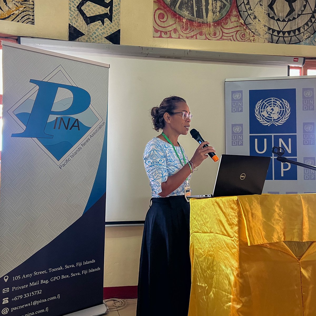 UNDP_Solomons's tweet photo. 📢 Productive discussions between @UNDP & #Pacific journalists are #HappeningNow at the #PINA Summit.
Learn how technology has become one of the greatest allies in fighting #corruption & promoting effective, accountable & inclusive institutions: https://t.co/SQD3g2Zx8J
#PMS22 https://t.co/j0lbUbmOnb