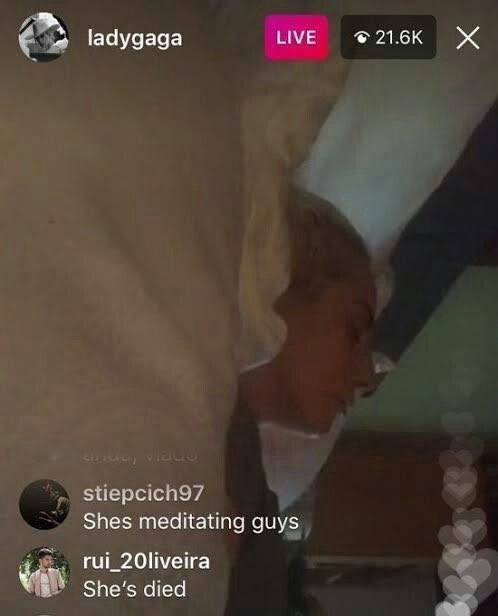 Gaga Throwbacks - Fan on X: "5 years ago today, Lady Gaga held her iconic  meditation livestream. "Shes meditating guys" "She's died"  https://t.co/8GhVvzvTCK" / X