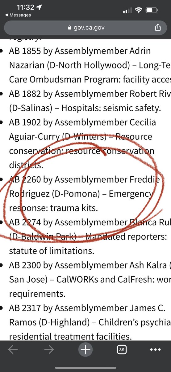 @AB2260bill signed by @GavinNewsom! @GovernorOfCA @StopTheBleed to be available in ALL public CA buildings! Bringing public health into the future! @Stopthebleedcoa @acsSTOPTHEBLEED #surgicalhealthpolicyadvocacy