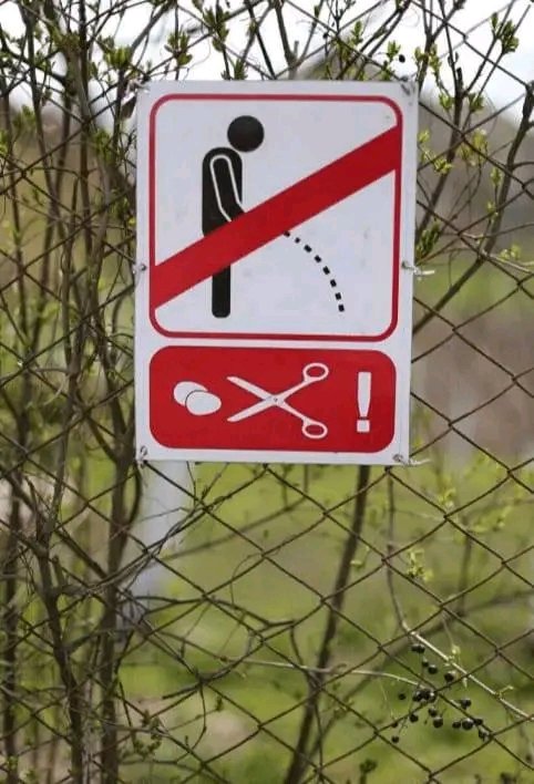 Just seen this sign when I was about to, guys I am not feeling right... 😂😂😂