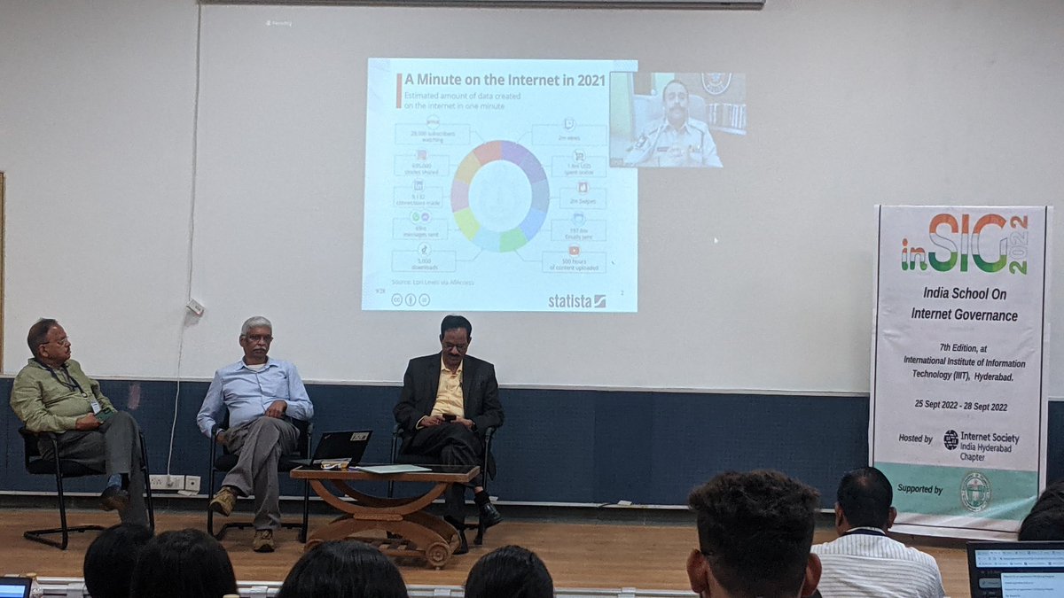 bhandarialu123's tweet photo. Cyber security challenge: protection from malicious attacks by hackers, spammers, and cyber criminals. A brief by Mr. U Ram Mohan,SP, Cyber Crimes. 
#insig2022
#yigfnepal https://t.co/zWqw1xDeSf