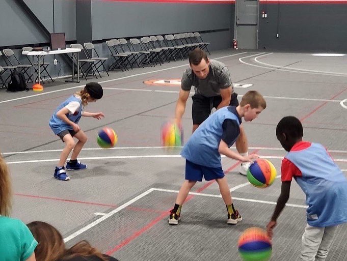 ClimbBasketball's tweet photo. Our first U7 session! We had some smiles, laughs and learning. A good first day! #yeg #yeghoops #basketball #climb https://t.co/Fz9gAHXFI9