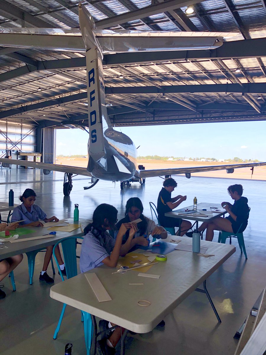 CoolAeroAU's tweet photo. It takes a village to inspire the next generation of #aerospace professionals.

Thank you @RoyalFlyingDoc for hosting Girls Engineering the Skies in Darwin &amp; everyone who came &amp; shared their passion for #aviation.

So much fun...so much learning!

#stemeducation #scienceteachers https://t.co/QeapErFR1y