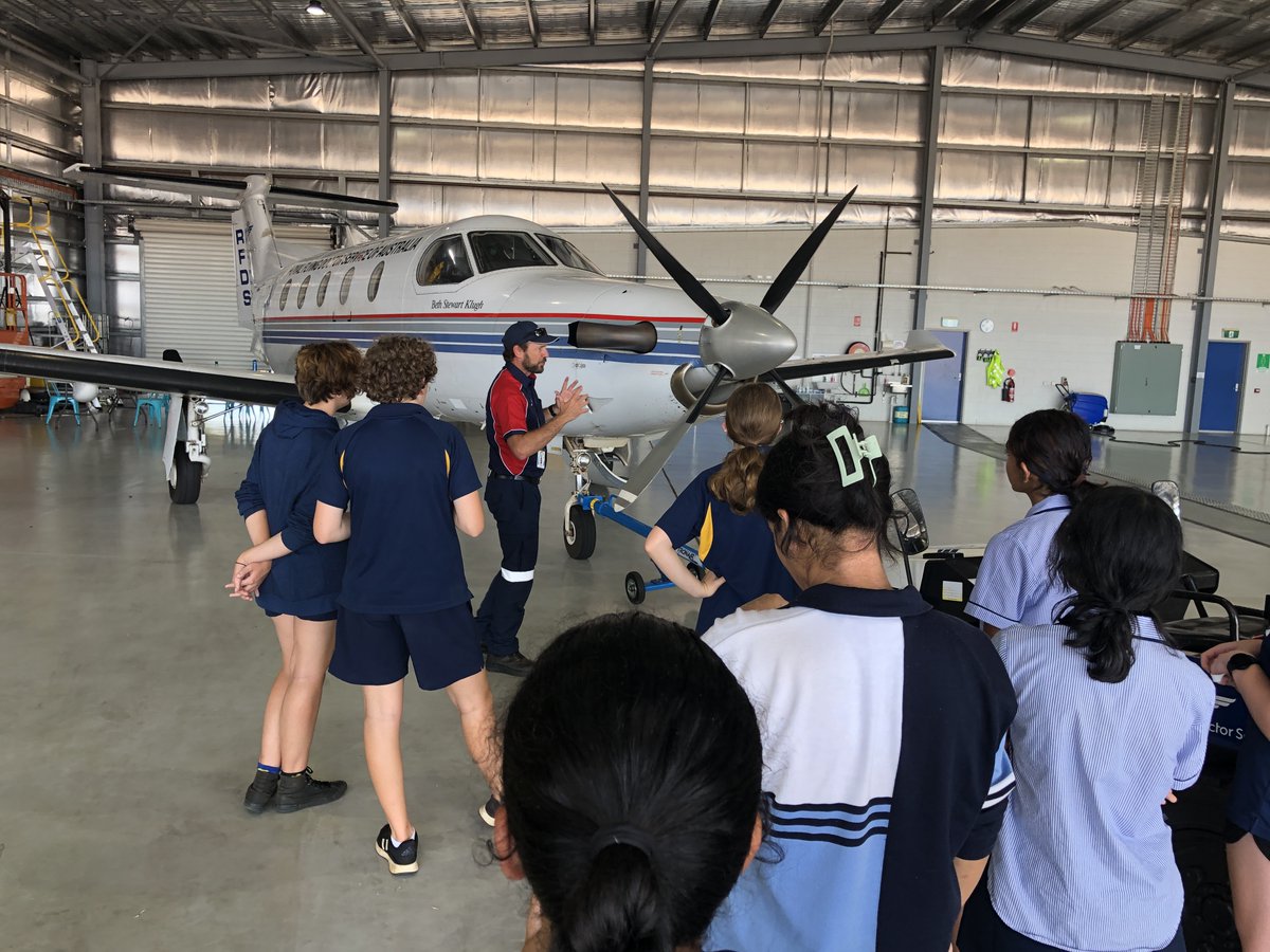 CoolAeroAU's tweet photo. It takes a village to inspire the next generation of #aerospace professionals.

Thank you @RoyalFlyingDoc for hosting Girls Engineering the Skies in Darwin &amp; everyone who came &amp; shared their passion for #aviation.

So much fun...so much learning!

#stemeducation #scienceteachers https://t.co/QeapErFR1y