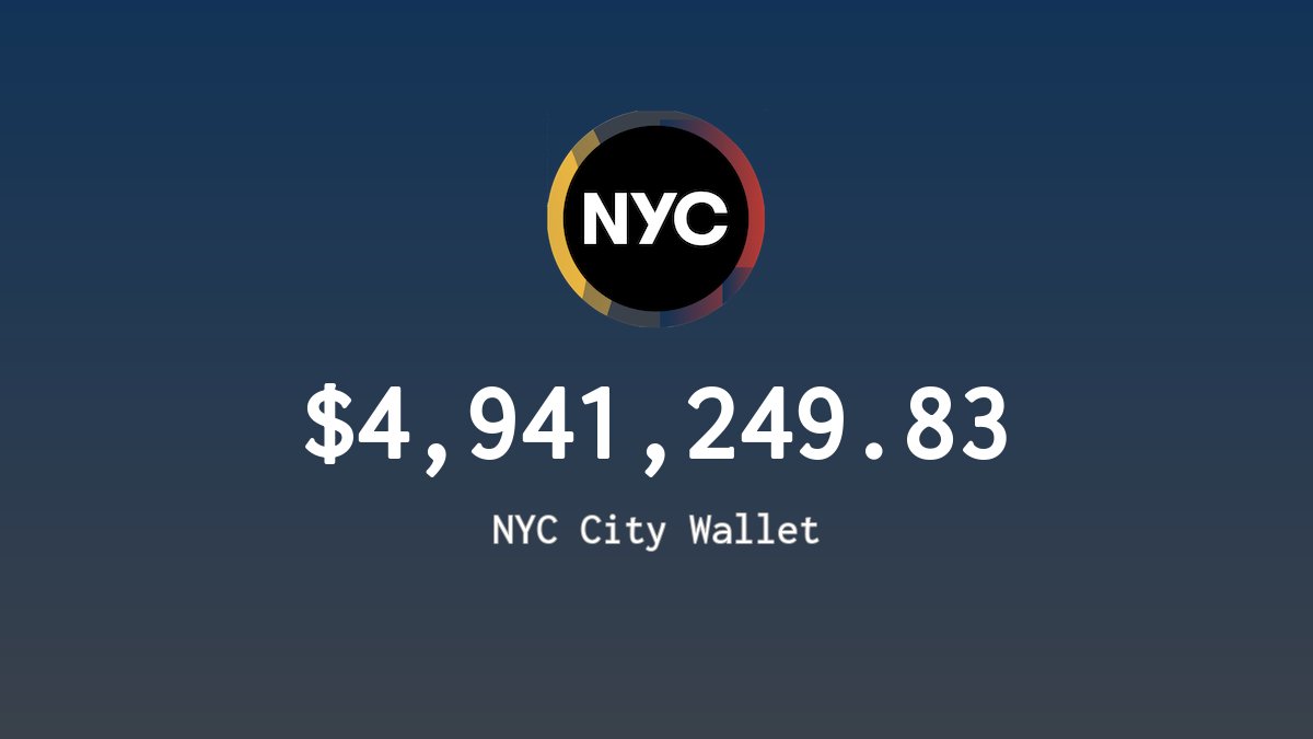 NYC City Wallet tweet media