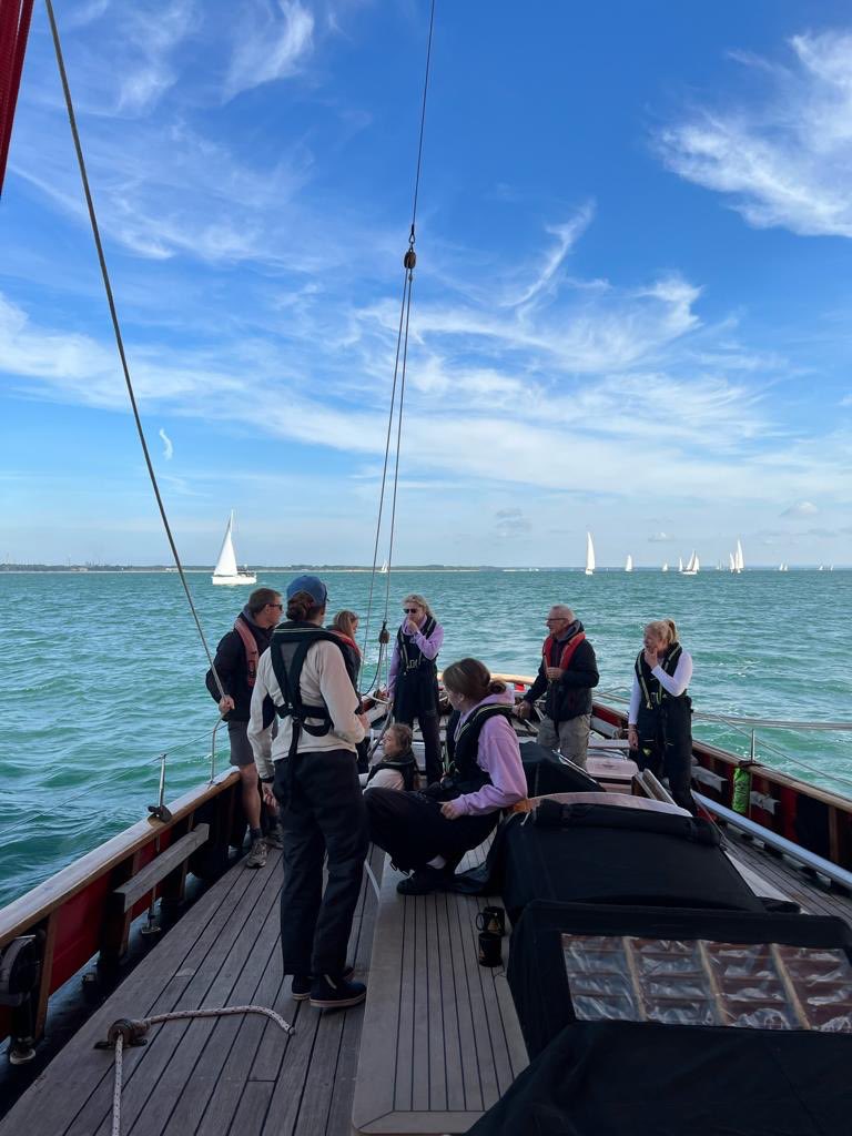 Jolie Brise wins the ASTO small tall ships race with 10 of our Lwr 6 students on board