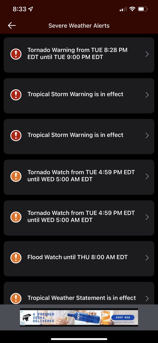 dani33428's tweet photo. So, how’s your Tuesday night going? 😳😱 #hurricaneian #storm #HurricanIan #Tornado #Flood #rain #StaySafe #Palmbeach #TropicalStormIan https://t.co/0YqFa6VOzB