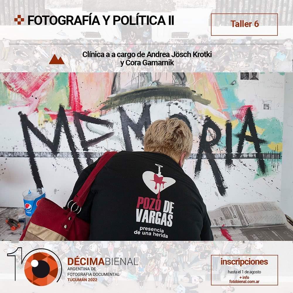 coragamarnik's tweet photo. En una semana comienza la @FotoBienal en Tucumán! https://t.co/mqWSEHlXey