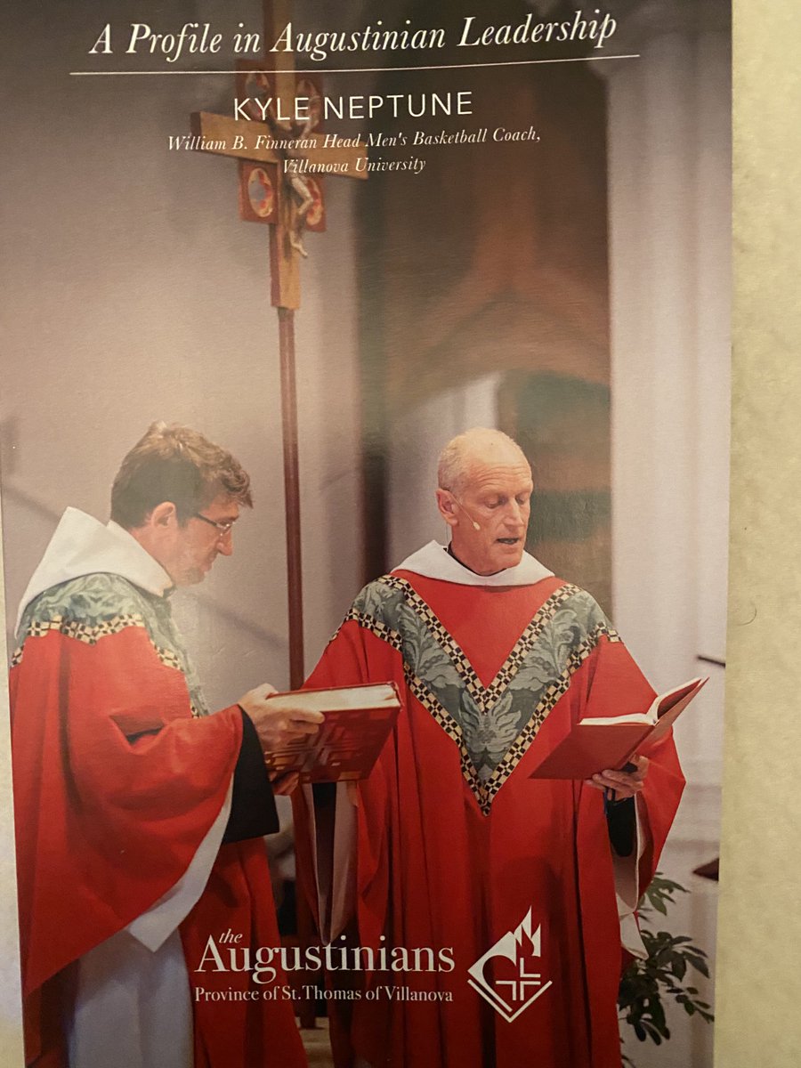 Wonderful evening in support and celebration of ⁦<a href="/AugustinianStov/">Augustinian Province of St. Thomas of Villanova</a>⁩ ⁦<a href="/AugustinianFund/">Augustinian Fund</a>⁩ under leadership of Prior Provincial Fr Rob Hagan   Honoring ⁦<a href="/kyleneptune/">Kyle Neptune</a>⁩ head coach ⁦<a href="/NovaMBB/">Villanova MBB</a>⁩