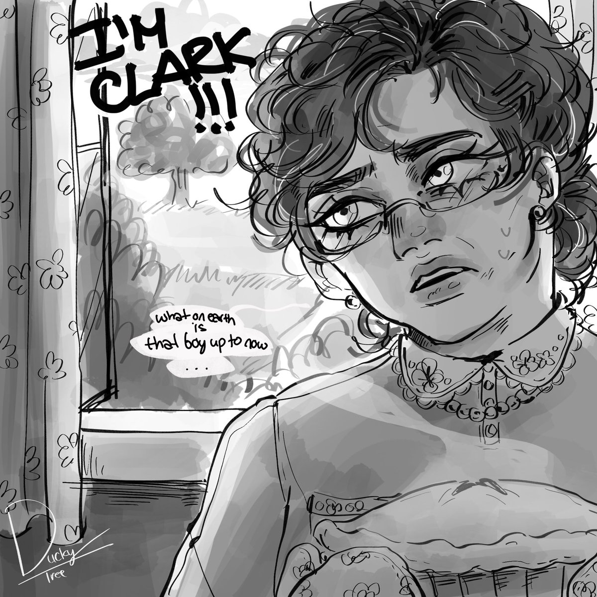 8 year old clark accosted by a weirdass kid in a starched collar who proceeds to air out his secrets like it's wet laundry
#art #batman #comic #superman #kalel
part 7