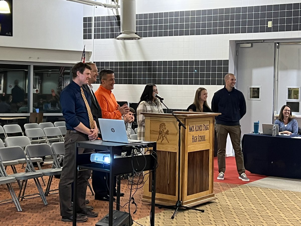 Staff &amp; student recognitions are THE best….tonite we had the opportunity to highlight our Career Internship Course at the September Board Meeting! #chargerpride <a href="/staggbusiness/">Stagg Business Dept</a> <a href="/StaggHighSchool/">Stagg High School</a>