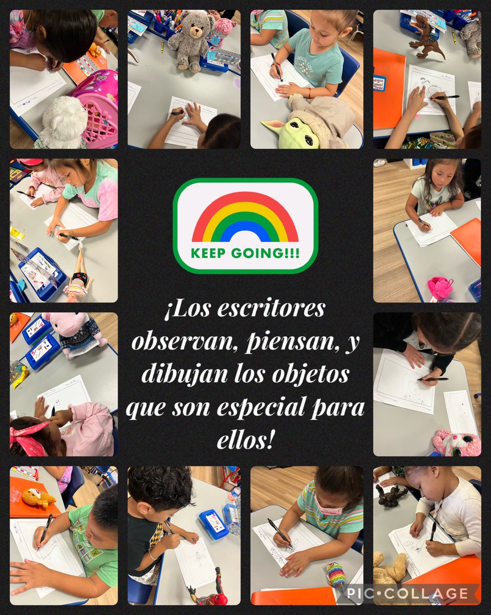 Nuestros escritores súper enfocados con el comienzo de la unidad de “Muestra y enseña”. La motivación de escribir sobre algo que es especial para ellos es emocionante de observar. 😆 <a href="/SunnyHill220/">Sunny Hill Elementary School</a> <a href="/MissNikkyOrtiz/">Nicole Ortiz</a> <a href="/LaMaestraFausto/">La Maestra</a> <a href="/edgar_dlm_gtz/">Edgar De La Mora</a> <a href="/ofeliakoo/">Ofelia</a> ✍️ 📝 #webelong220