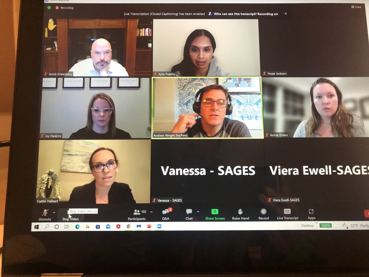aprabhumd1's tweet photo. Thank you @SAGES_Updates and @IvyNHask for hosting a great #professionaldevelopment webinar full of advice and wisdom from @DukeHernia @htjacks @DrHalbertDO @andrewswright @AnniePugel ! https://t.co/m4TnUae7bY