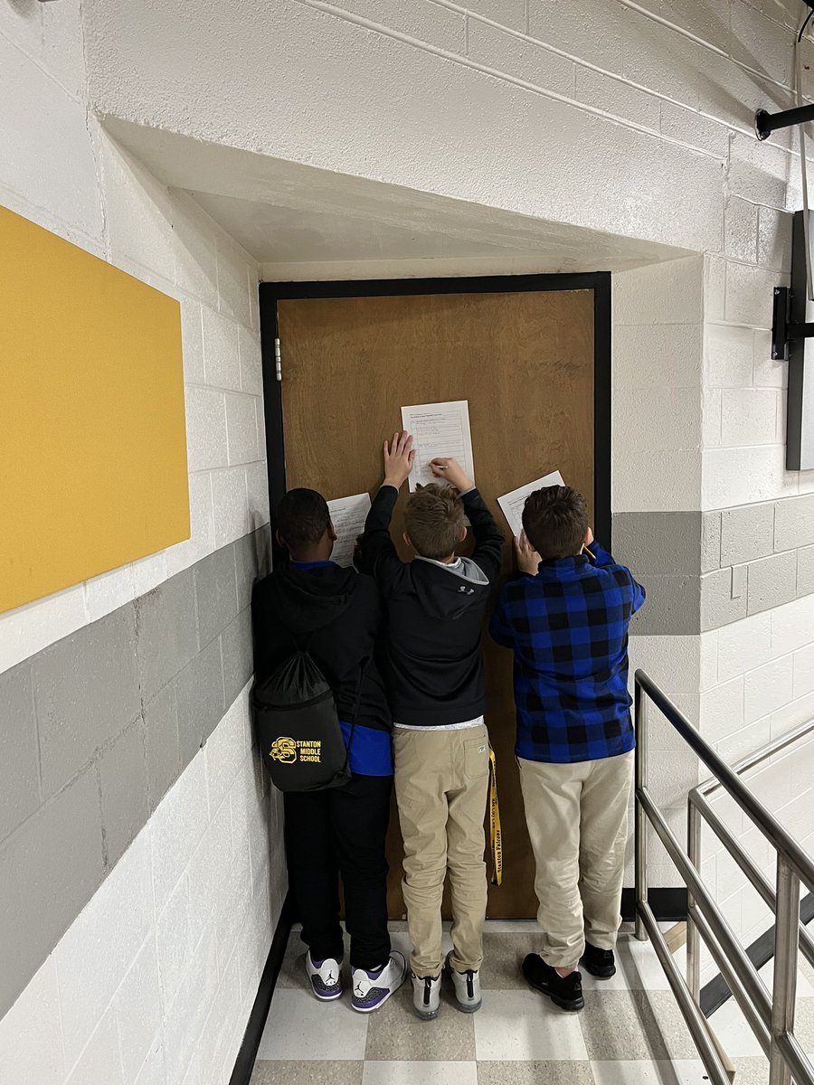 eldoyle12's tweet photo. Heading into our ARC Mystery Unit in 6th grade! @StantonFalcons #escaperoom 🔍 https://t.co/kOGplCa2y2