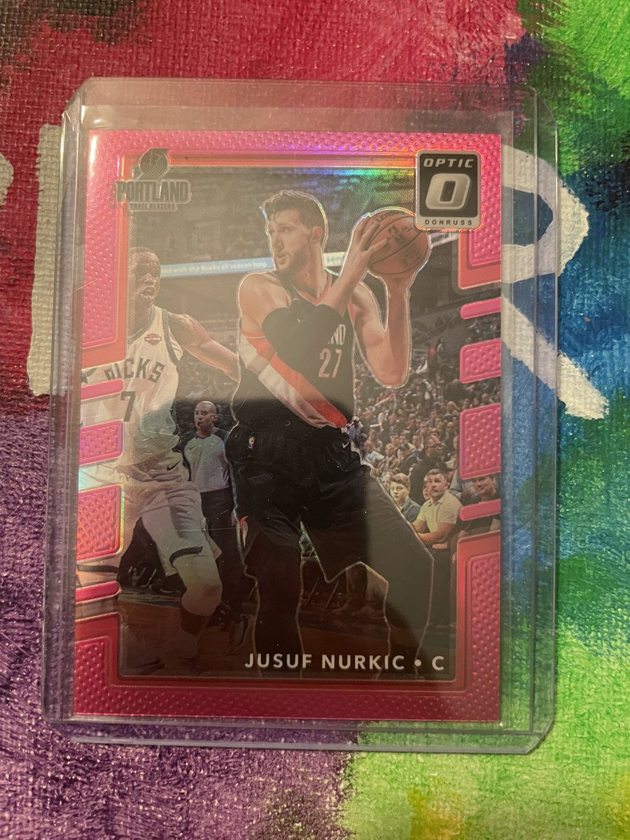 #euphoricstacksale

Jusuf Nurkic Pink Optic /25 

$5

Stack for two weeks

See pinned tweet for sale rules and shipping https://t.co/wbLSORiBJR