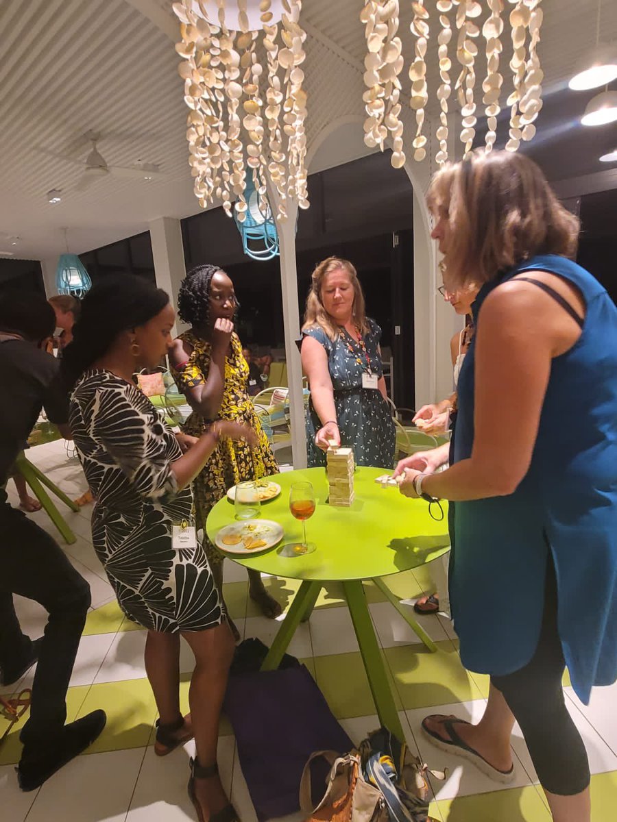 barrueth's tweet photo. “Feminist funding game night” at #oc2022 @womenstrongintl @ChisinaKapungu https://t.co/mrE6Hik620