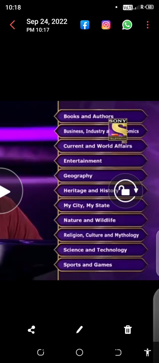 pks202050's tweet photo. Ishi topic se KBC me question pucha jata hai https://t.co/wnWb62FUim