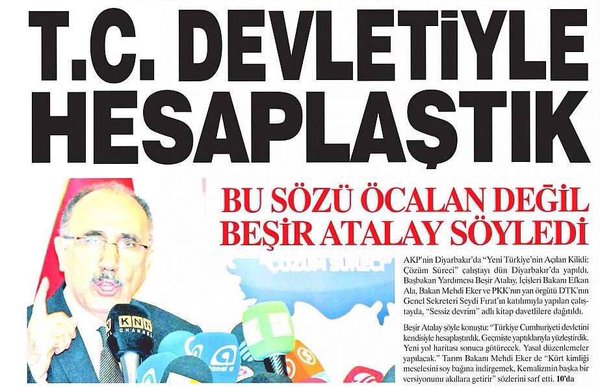 14-Başbakan Yardımcısı AKP Genel Başkan Yardımcısı Beşir Atalay 'TÜRKİYE DEVLETİYLE HESAPLAŞTIK!' dedi. Bunları AK PARTİ YAPTI ! Devlet ile nasıl hesaplaşmış göreceğiz! Devlet Her zaman 18 yaşında..